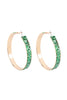 HOOP GLITTER EARRINGS
