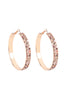 HOOP GLITTER EARRINGS