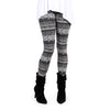 Tribal Print Fleece Leggings
