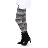 Tribal Print Fleece Leggings