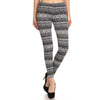 Tribal Print Fleece Leggings