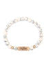 FAITH NATURAL STONE STRETCH BRACELET