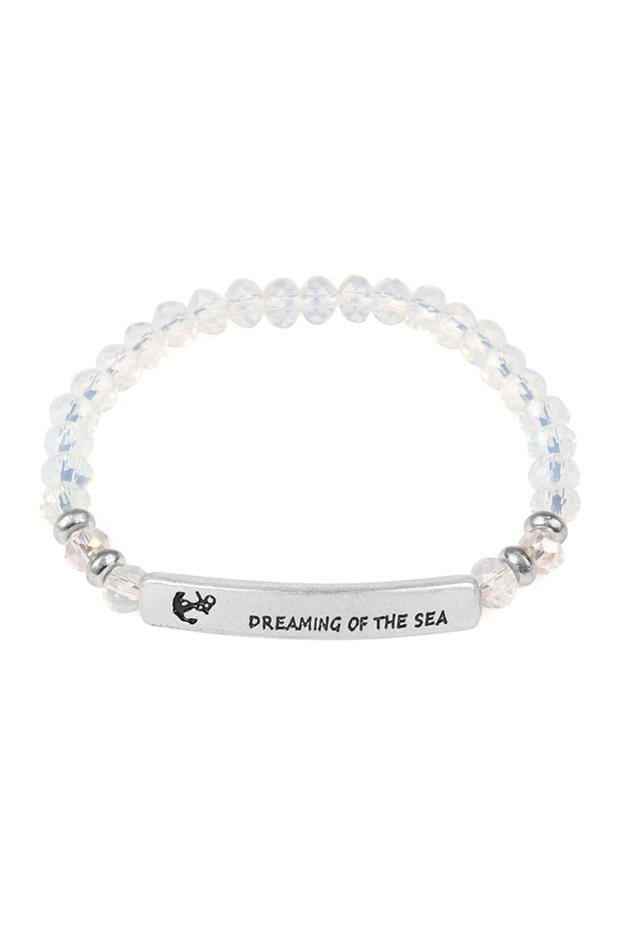 DREAM SEA BAR BEAD BRACELET