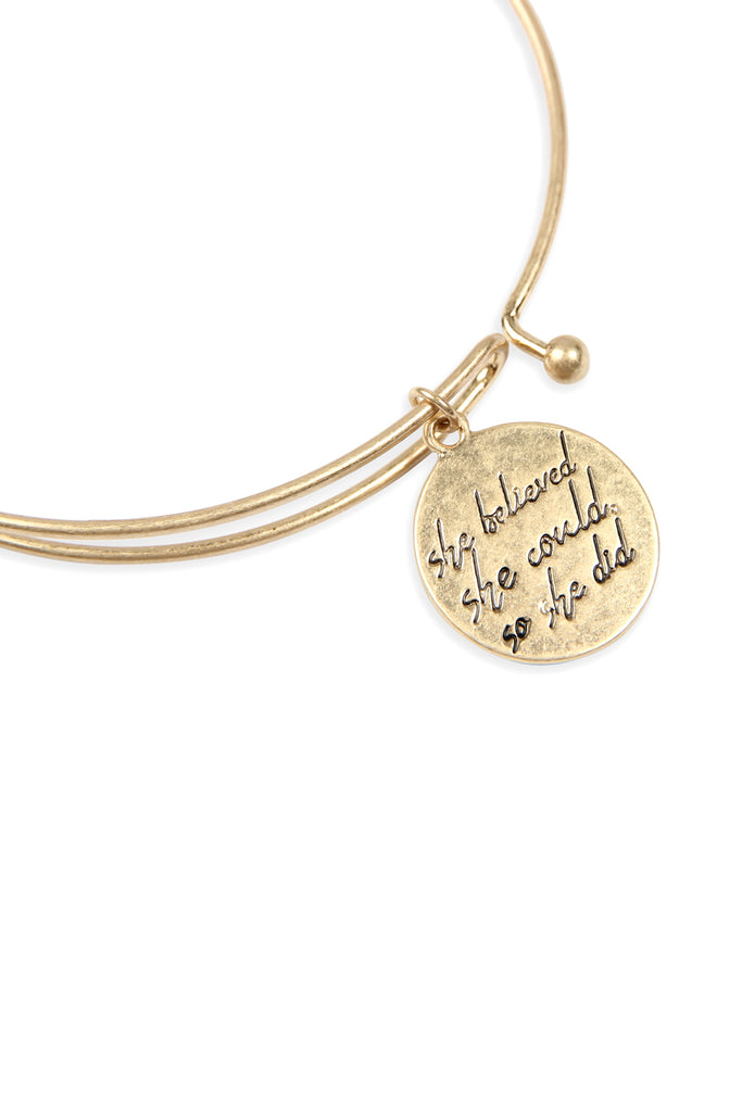 SOCCER MESSAGE BANGLE