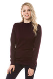 Mock Neck Pull Over Sweater