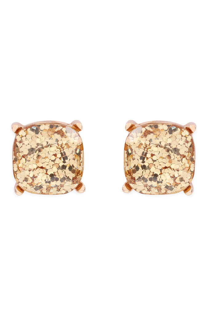 AE0333-GLITTER EPOXY STUD EARRINGS