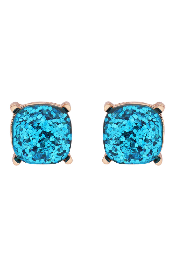 AE0333-GLITTER EPOXY STUD EARRINGS