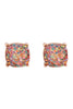 AE0333-GLITTER EPOXY STUD EARRINGS