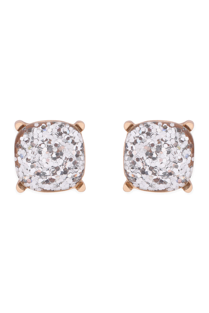 AE0333-GLITTER EPOXY STUD EARRINGS