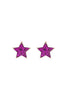 AE0358 - STAR GLITTER EPOXY STUD EARRINGS