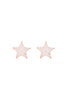 AE0358 - STAR GLITTER EPOXY STUD EARRINGS