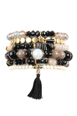 RONDELLE BEADED BRACELET SET