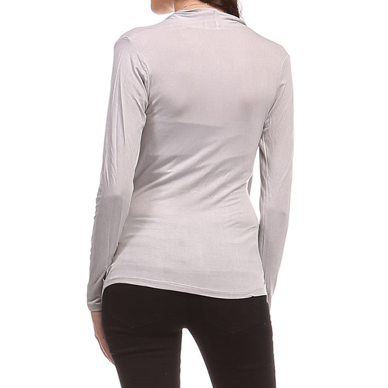 Smooth Sailing Studded Surplice Top