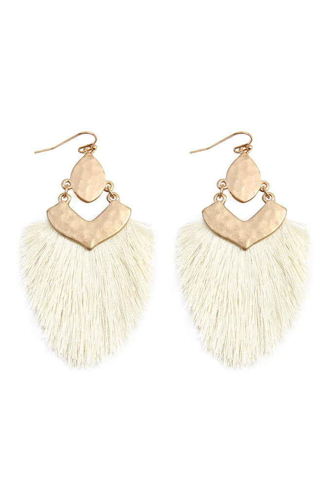 DANGLE TASSEL DROP EARRINGS