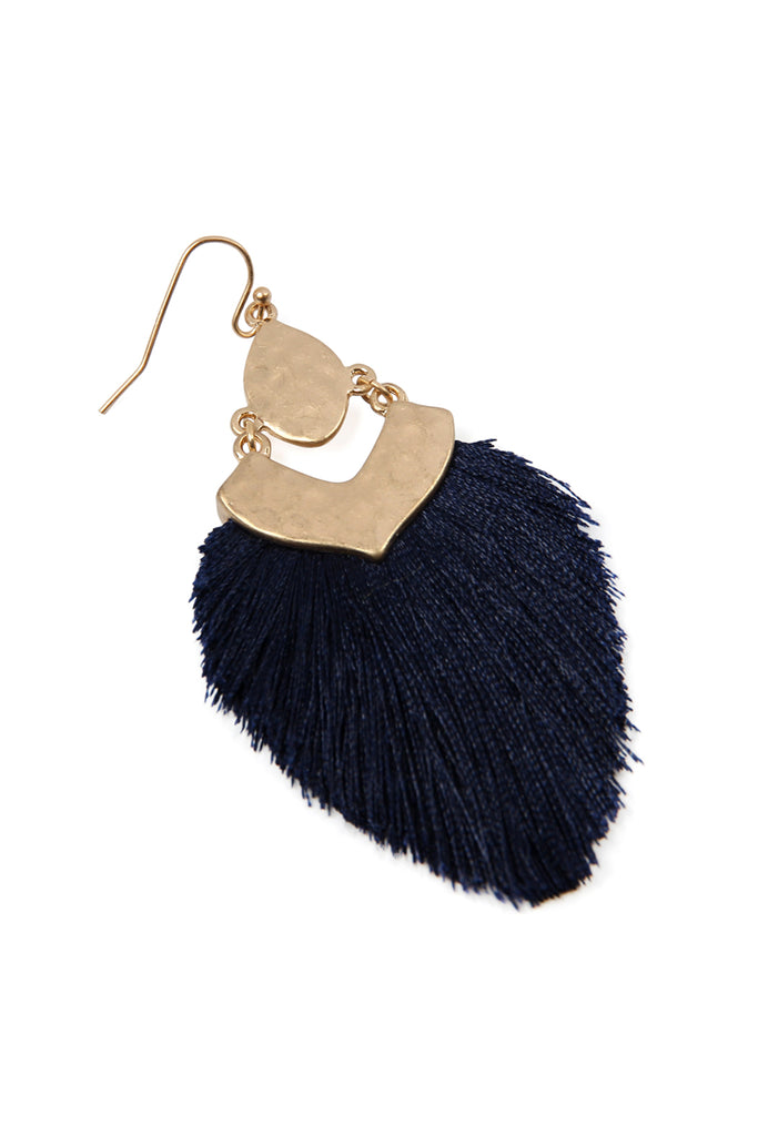 DANGLE TASSEL DROP EARRINGS