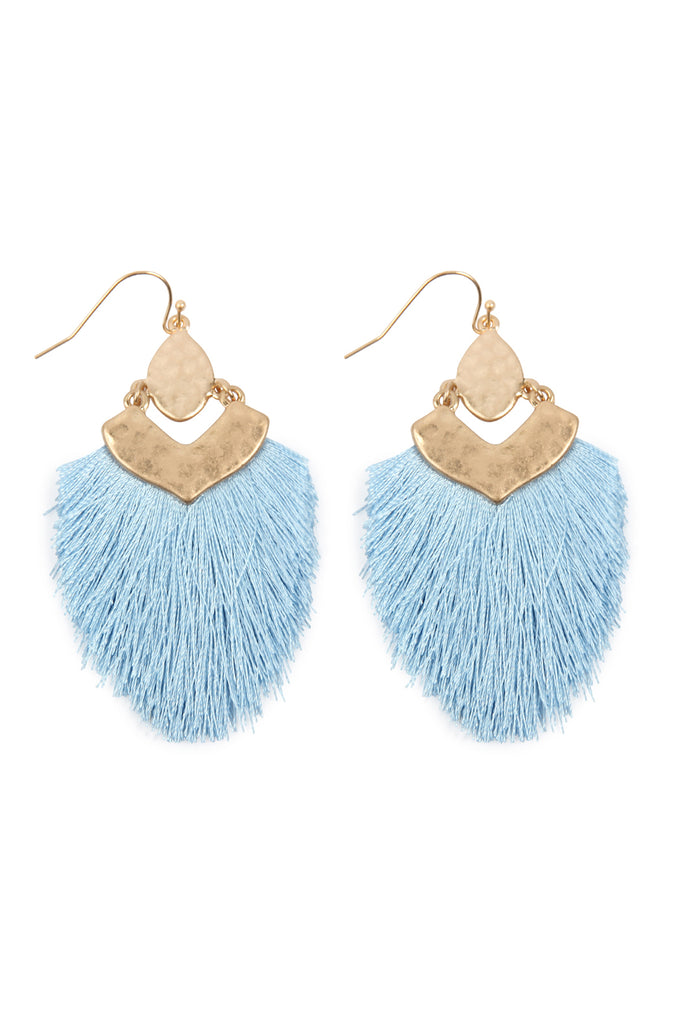 DANGLE TASSEL DROP EARRINGS