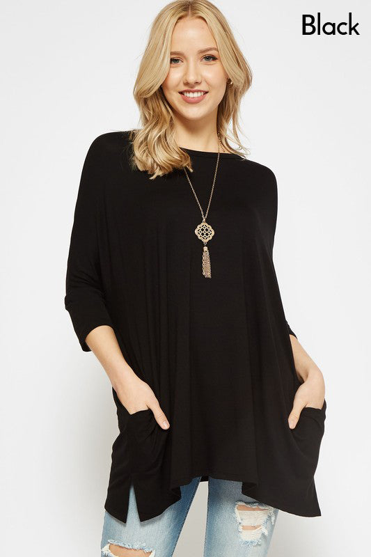 Piko Side Slit Pocket Tunic