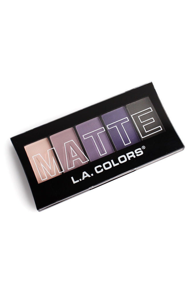 L.A. Colors 5 Color Matte Eyeshadow