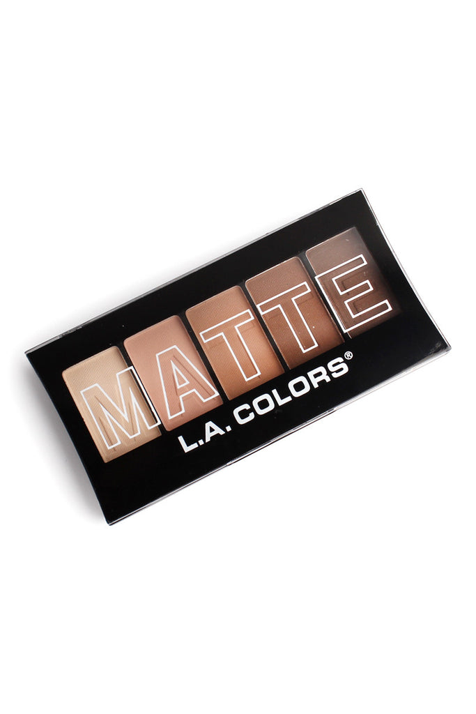 L.A. Colors 5 Color Matte Eyeshadow