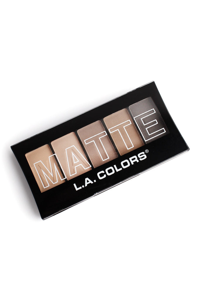 L.A. Colors 5 Color Matte Eyeshadow