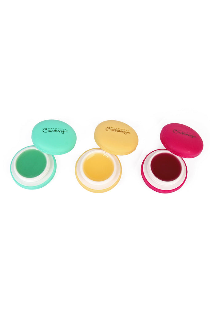 Macaron 3pc Lip Balm Set