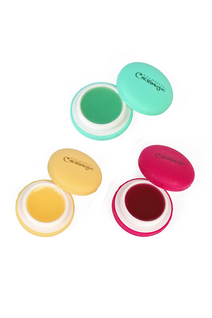 Macaron 3pc Lip Balm Set