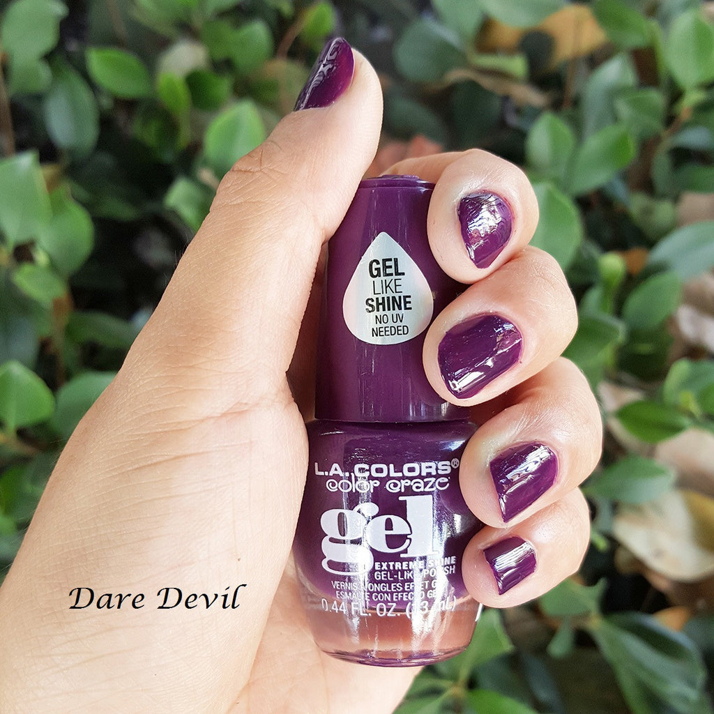 LA Colors Craze Gel Like Nail Polish