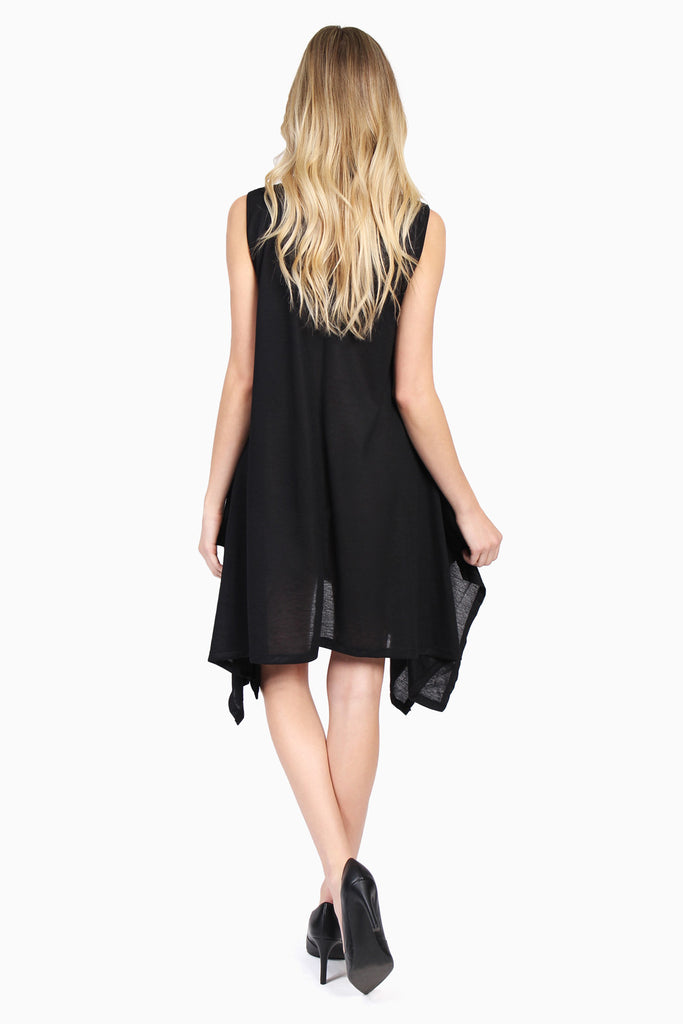 High-Low Sleeveless Dress