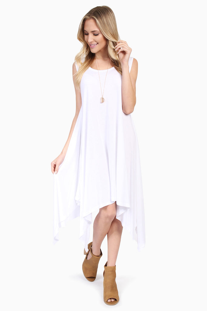 High-Low Sleeveless Dress