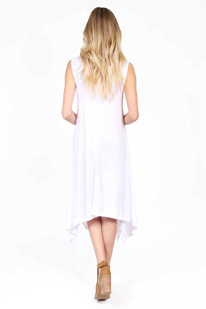 High-Low Sleeveless Dress