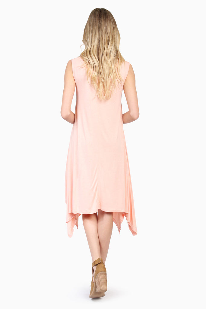High-Low Sleeveless Dress
