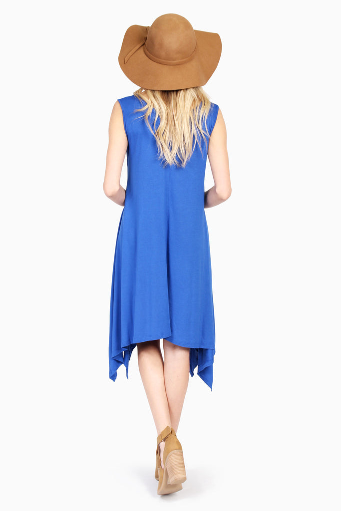 High-Low Sleeveless Dress