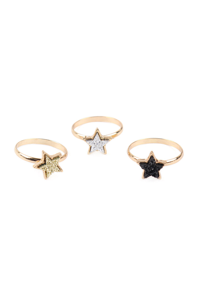 STAR DRUZY SET RING