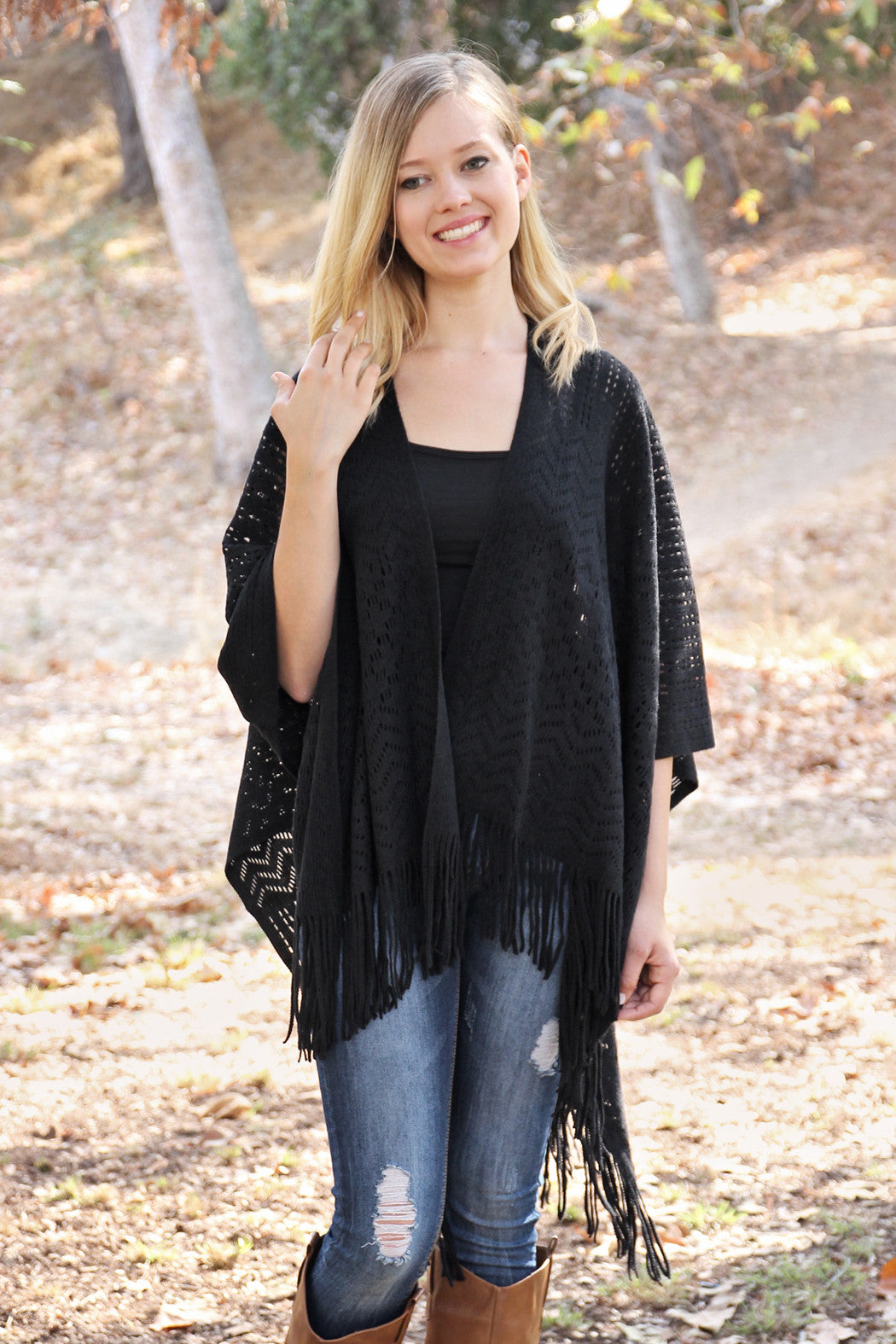 Soft Knit Ruana – Riah Fashion