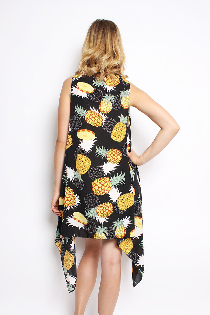 Pineapple Print Vest
