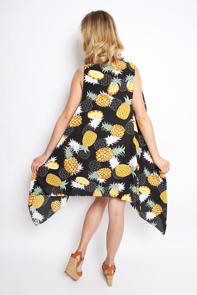 Pineapple Print Vest