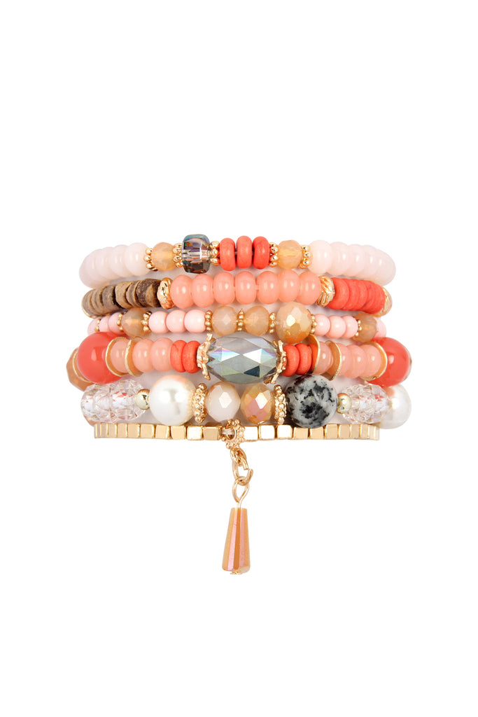 STONE BEADS STACKABLE BRACELET