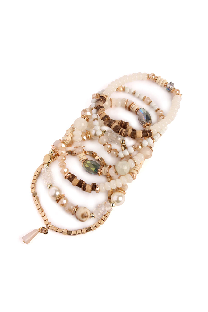 STONE BEADS STACKABLE BRACELET