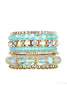 MERMAID GLASS STRETCH BRACELET