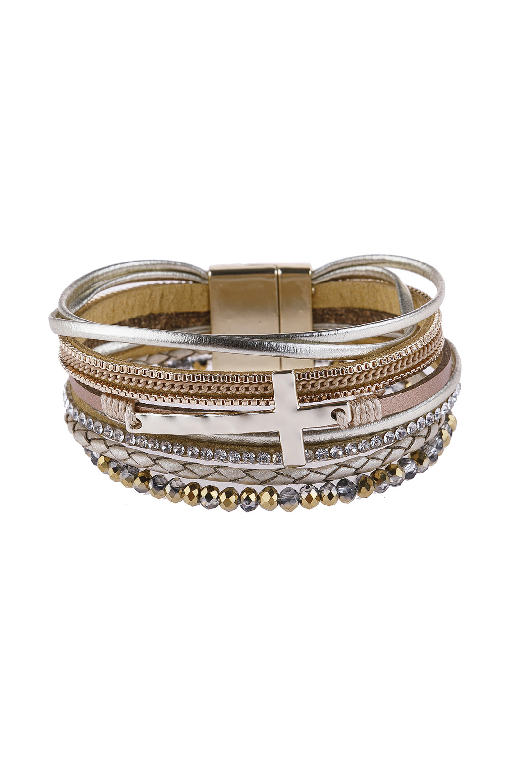 HALEINE ♥ CROSS JEWELERY LEATHER BRACELET /追跡付 HDB2976BK-2_RIAH.jpg?v=1696904713