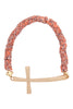 CROSS FIMO CHARM STRECH BRACELET