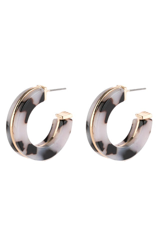 27053 - SPORTS CUSHION CUT FOOTBALL STUD EARRINGS