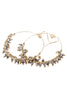 BEADED HOOP DANGLE EARRINGS