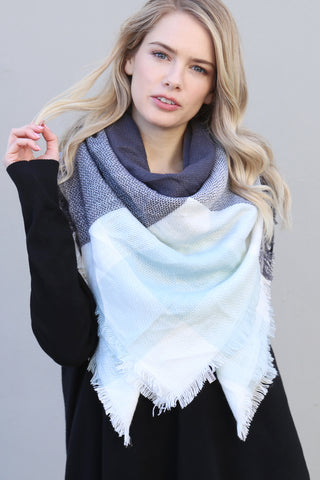 STYLE 6 FRINGE BLANKET SCARF