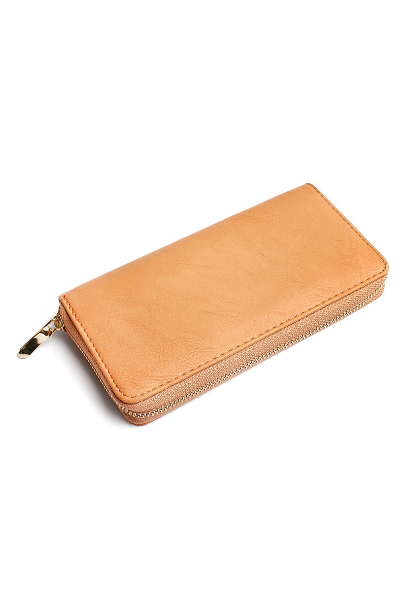 CLASSIC SINGLE ZIPPER WALLET – Riah Fashion