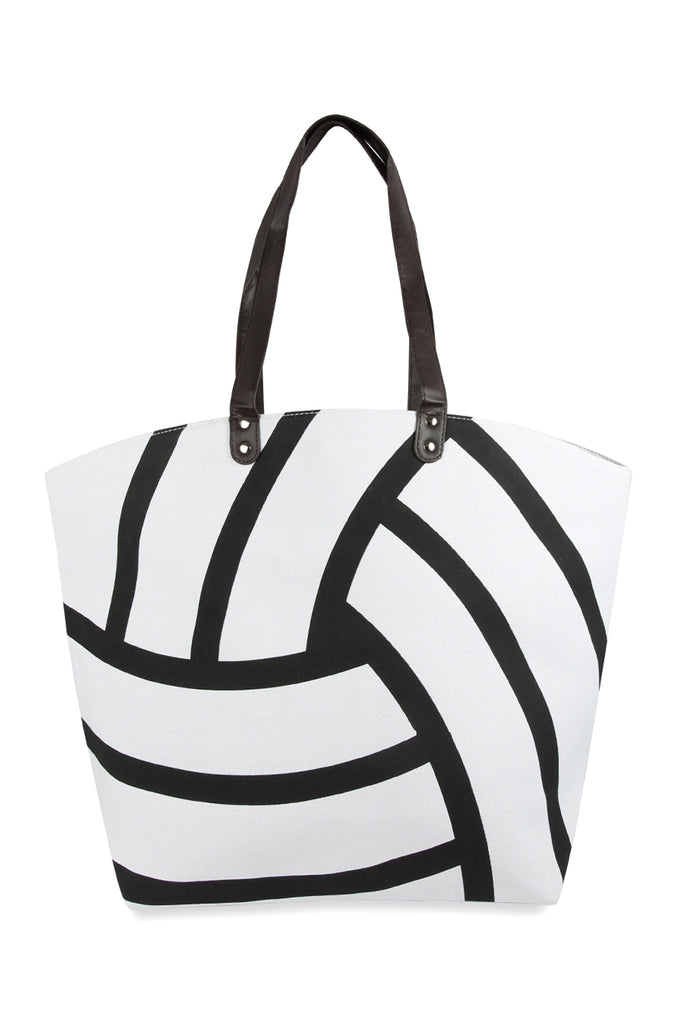 GAMEDAY SPORTS LEATHER TOTE BAG