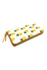 HDG3291 - PINEAPPLE PRINT ZIPPER WALLET