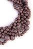 MULTI STRAND BUBBLE CHOKER NECKLACE AND EARRING SET