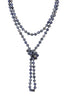 NATURAL STONE HAND KNOTTED LONG NECKLACE