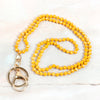 HDN2454 - GLASS BEADS LANYARD NECKLACE